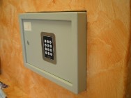 an embedded safe as installed